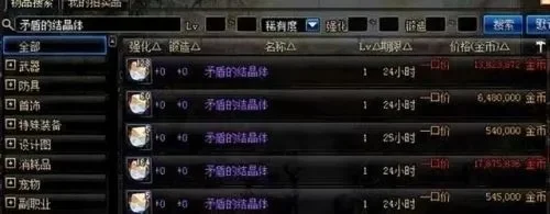 DNF矛盾结晶体获取与增幅使用指南