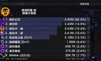 2025年暗影牧师输出宏　暗影牧师宏命令