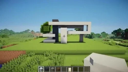 我的世界40x40豪华别墅建造教程