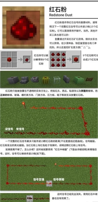 我的世界红石科技入门与制作大全