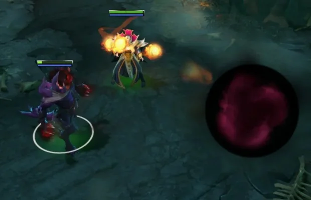 Dota2邪能小黑技巧解析：无限技能模式与团战输出攻略