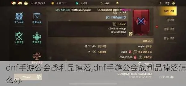 dnf手游工会战利品-工会战利品象征荣誉
