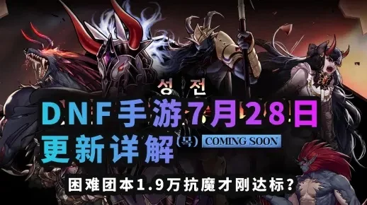 dnf手游团本不复活-团本不复活挑战与应对